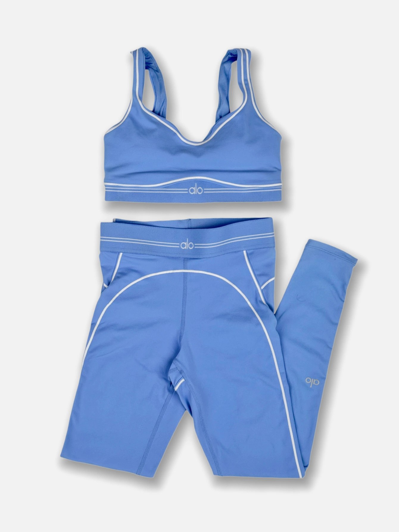 Women's High Waist Yoga Leggings & Sports Bra Set