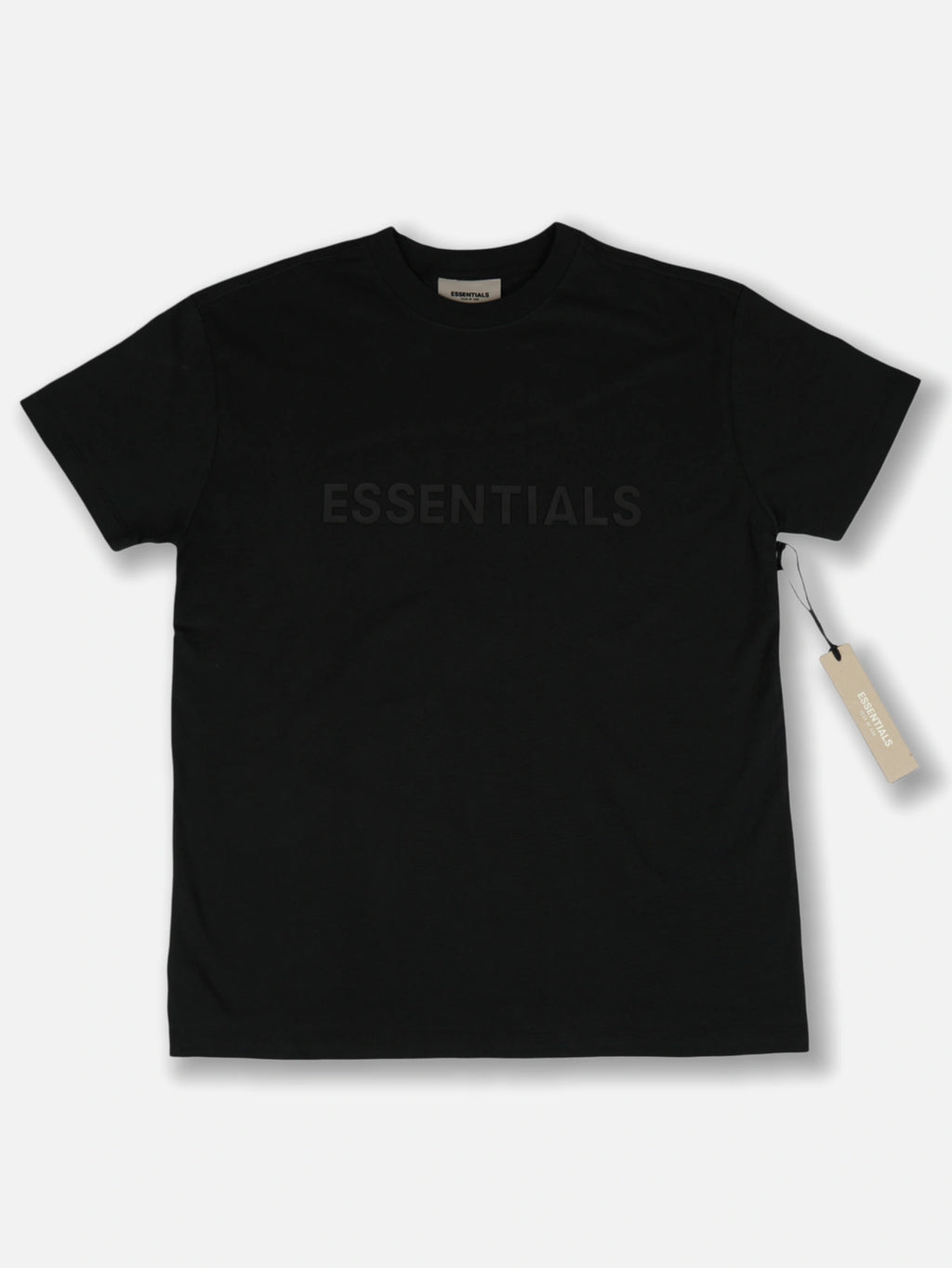 Men's Minimal Letter Print Short Sleeve Tee Loose Fit Basic Cotton Casual T-Shirt