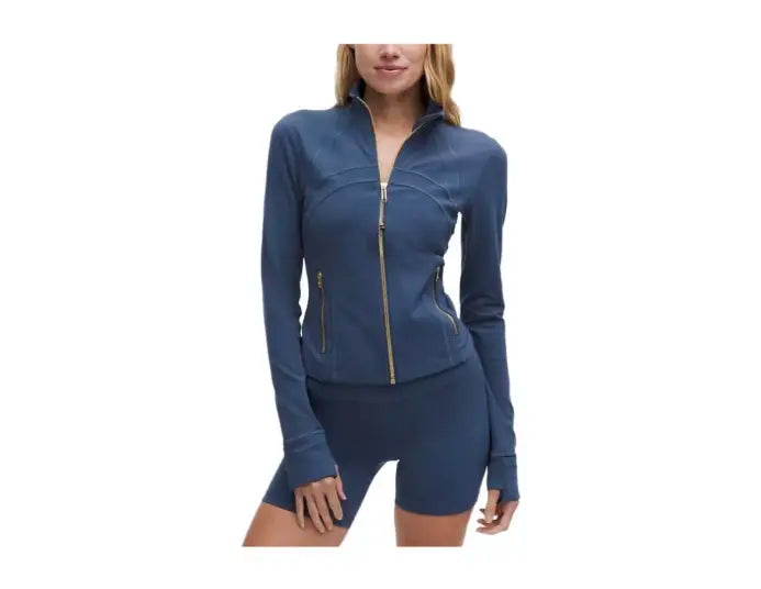 High Elastic Full-Zip Athletic Running Yoga Jacket