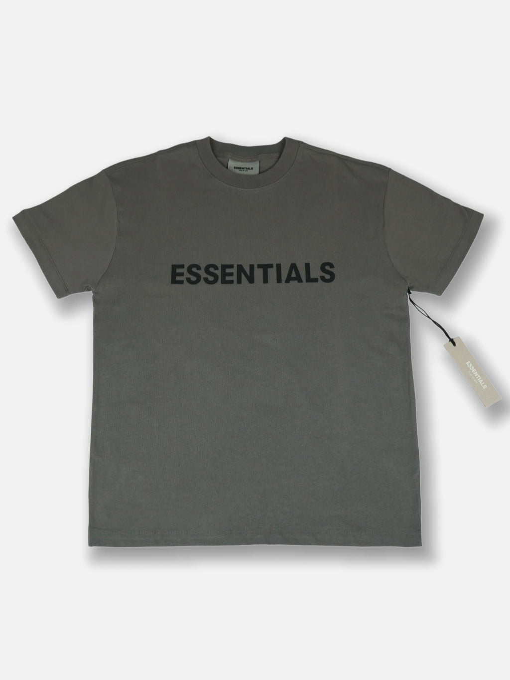 Men's Minimal Letter Print Short Sleeve Tee Loose Fit Basic Cotton Casual T-Shirt