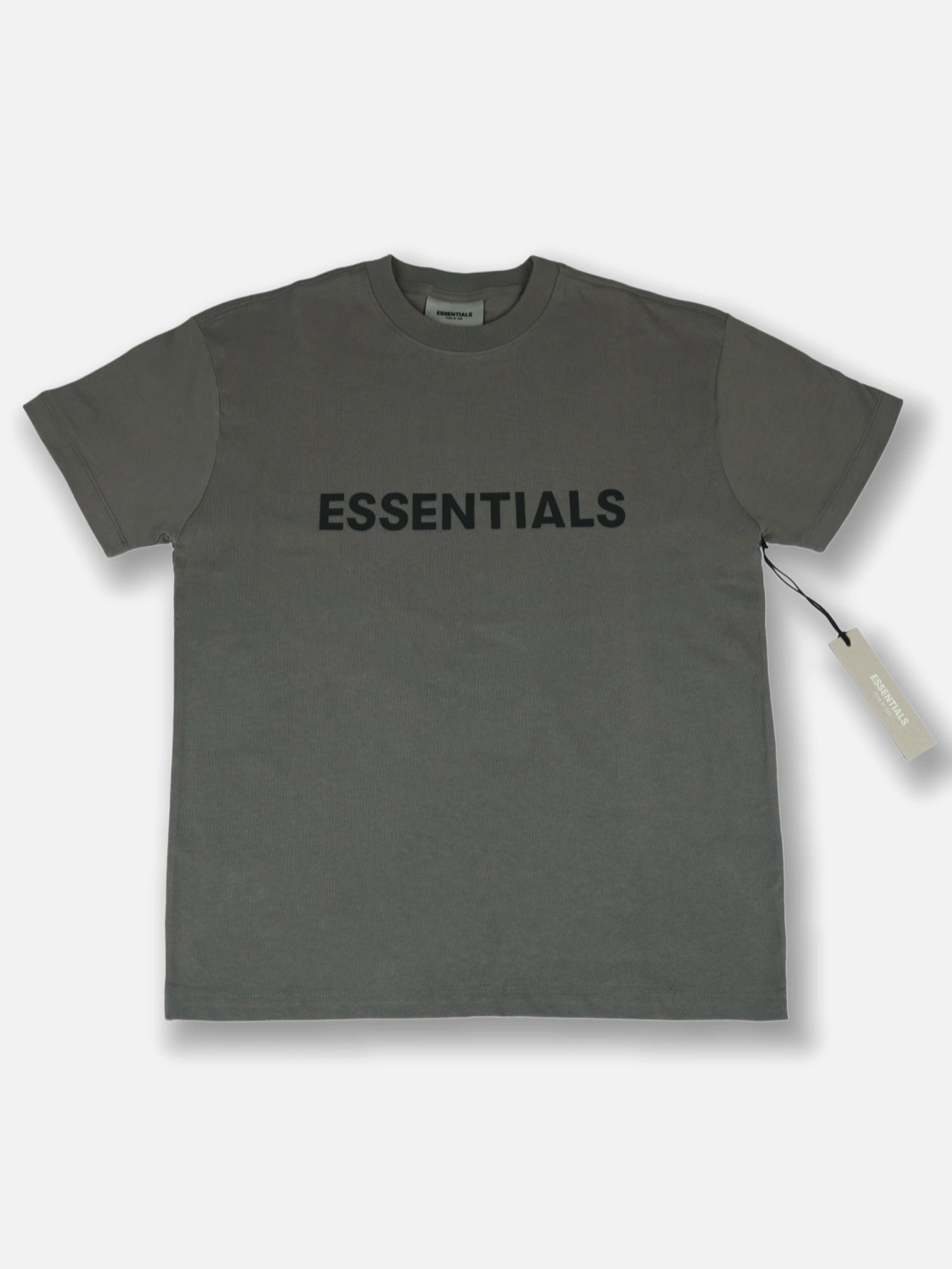 Men's Minimal Letter Print Short Sleeve Tee Loose Fit Basic Cotton Casual T-Shirt