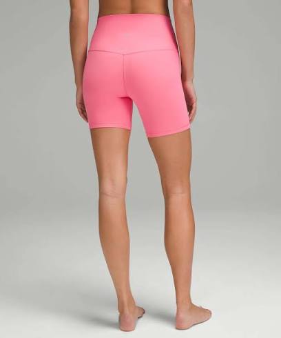 Women High Waist Naked Feeling Yoga Shorts